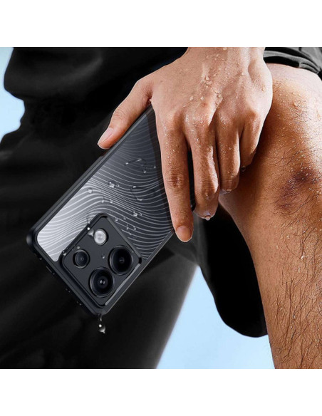 DUX DUCIS Aimo - Case blindée pour Redmi Note 13 Pro 5G noir