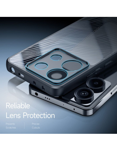 DUX DUCIS Aimo - Case blindée pour Redmi Note 13 Pro 5G noir