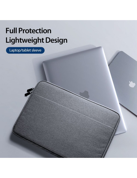 DUX DUCIS LBDB - Coque pour ordinateur portable 13-13.9" Étui horizontal - Gris foncé