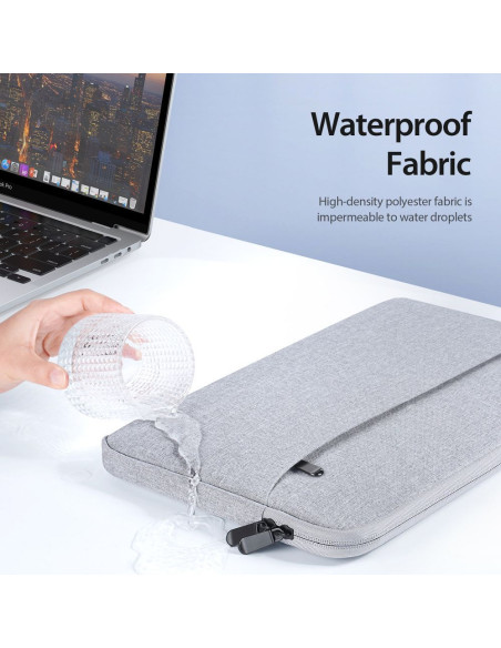 DUX DUCIS LBDB - Coque pour ordinateur portable 13-13.9" Étui horizontal - Gris clair