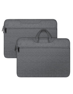 DUX DUCIS LBTC - Sacoche pour ordinateur portable 15.5-16 Sac à main horizontal - gris foncé