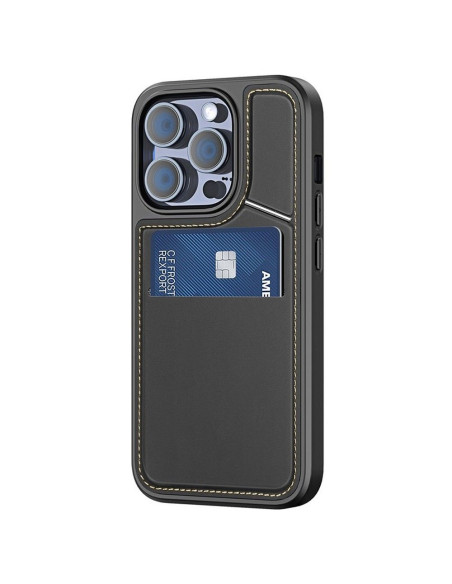 DUX DUCIS Clin - Coque arrière convertible compatible MagSafe pour iPhone 14 Pro