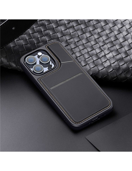 DUX DUCIS Clin - Coque arrière convertible compatible MagSafe pour iPhone 14 Pro Max