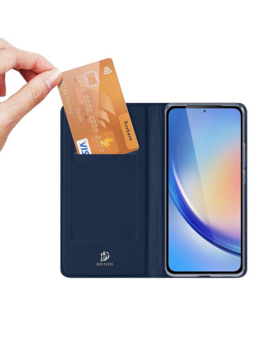 DUX DUCIS Skin Pro - Coque pour Samsung Galaxy A35 bleu