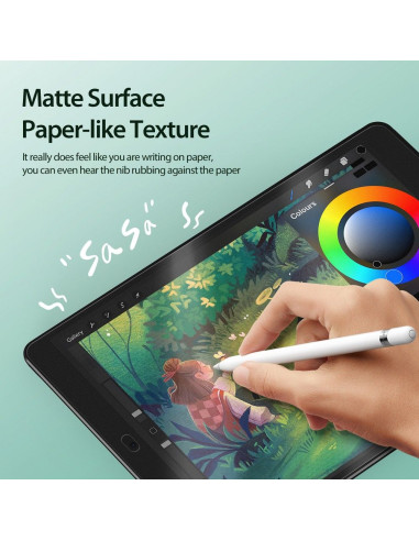 DUX DUCIS Naad - Protection LCD en papier texturé pour iPad 7/8/9 10.2"