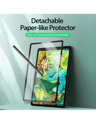 DUX DUCIS Naad - Protection LCD texturée en papier pour Samsung Tab S9 Plus/S8 Plus/S7FE/S7 Plus