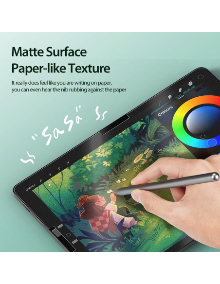 DUX DUCIS Naad - Protection LCD texturée en papier pour Samsung Tab S9 Plus/S8 Plus/S7FE/S7 Plus