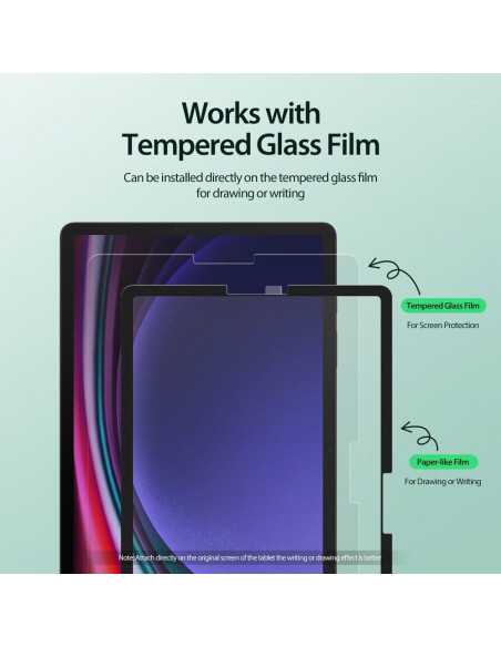DUX DUCIS Naad - Protection LCD en papier pour Samsung Tab S9