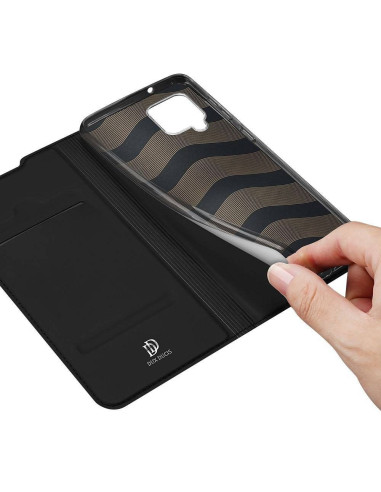 DUX DUCIS Skin Pro - Coque à rabat pour Samsung Galaxy A55 noir