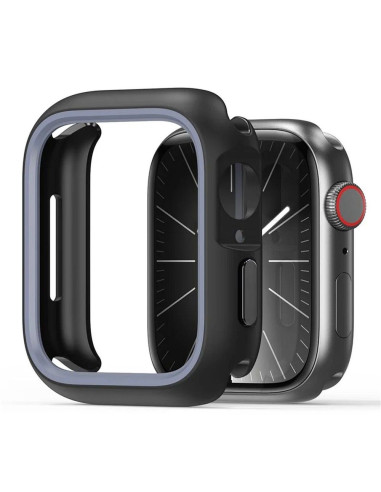 DUX DUCIS BAMO Coque pour Apple Watch 7 / 8 / 9 41 mm noir gris
