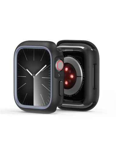 DUX DUCIS BAMO Coque pour Apple Watch 7 / 8 / 9 41 mm noir gris