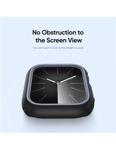 DUX DUCIS BAMO Coque pour Apple Watch 7 / 8 / 9 41 mm noir gris