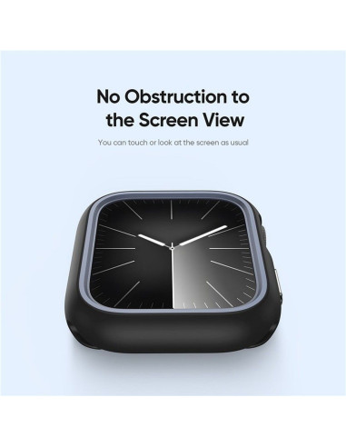 DUX DUCIS BAMO Coque pour Apple Watch 7 / 8 / 9 45 mm noir gris