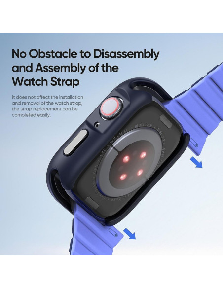 DUX DUCIS case BAMO for Apple Watch 7 / 8 / 9 45 mm midnight blue