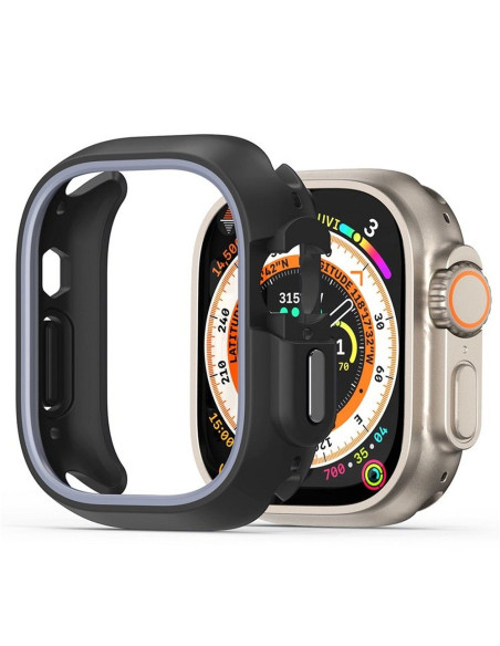 DUX DUCIS BAMO Coque pour Apple Watch Ultra / Ultra 2 49 mm noir gris