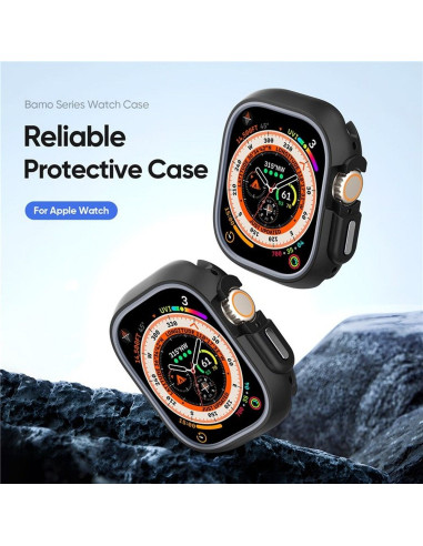 DUX DUCIS BAMO Coque pour Apple Watch Ultra / Ultra 2 49 mm noir gris