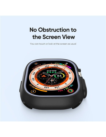 DUX DUCIS BAMO Coque pour Apple Watch Ultra / Ultra 2 49 mm noir gris