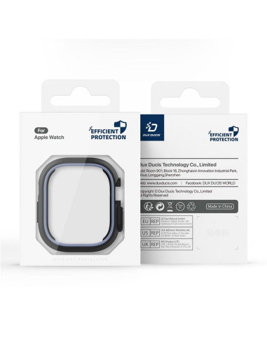 DUX DUCIS BAMO Coque pour Apple Watch Ultra / Ultra 2 49 mm noir gris
