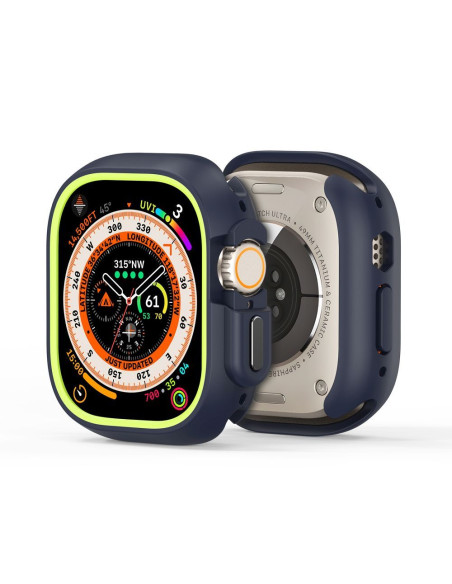 DUX DUCIS BAMO Coque pour Apple Watch Ultra / Ultra 2 49 mm noir et vert