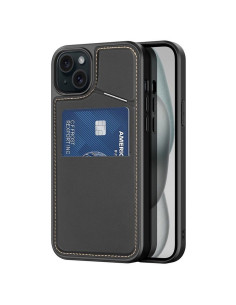 DUX DUCIS Clin - Coque arrière convertible compatible MagSafe pour iPhone 15 Plus