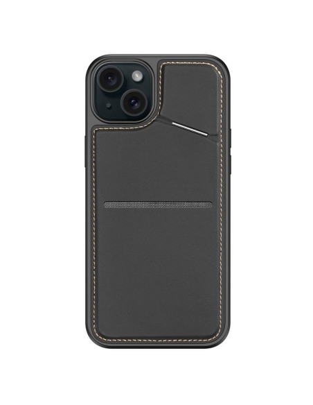 DUX DUCIS Clin - Coque arrière convertible compatible MagSafe pour iPhone 15 Plus