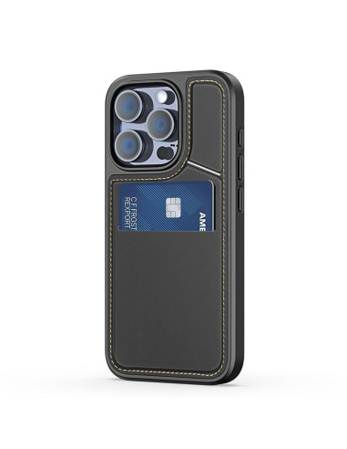 DUX DUCIS Clin - Coque arrière convertible compatible MagSafe pour iPhone 15 Pro