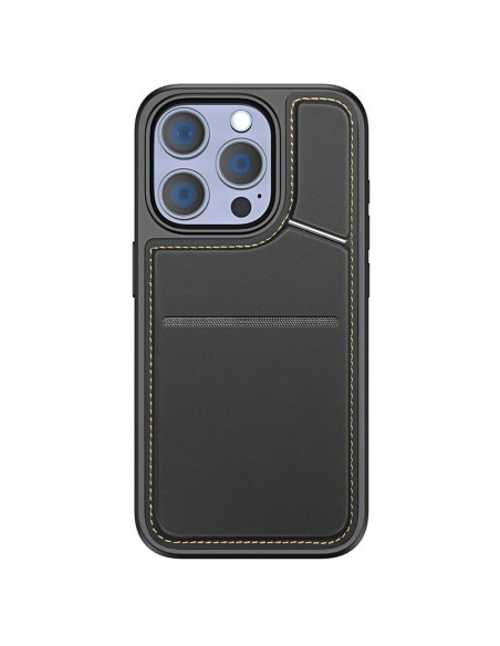 DUX DUCIS Clin - Coque arrière convertible compatible MagSafe pour iPhone 15 Pro Max