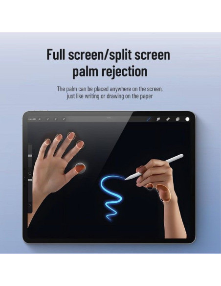 DUX DUCIS Stylus - Stylet pour iPad avec chargement sans fil et écran blanc
