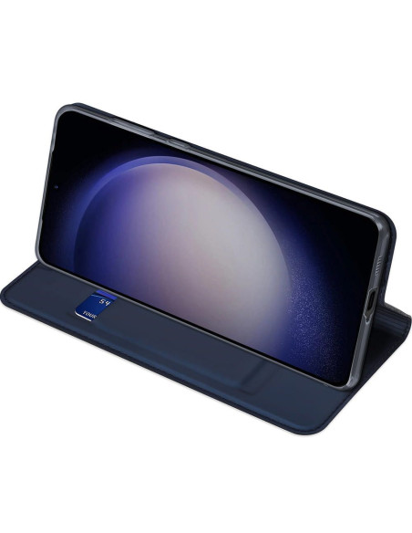 DUX DUCIS Skin Pro - Coque à rabat pour Samsung Galaxy S24 Plus bleu