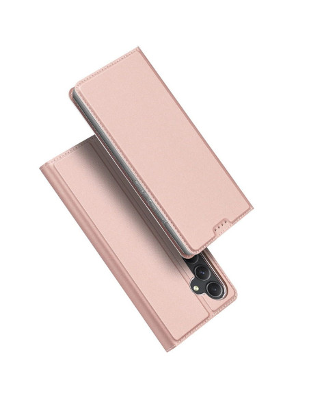 DUX DUCIS Skin Pro - Coque à rabat pour Samsung Galaxy S24 Plus rose