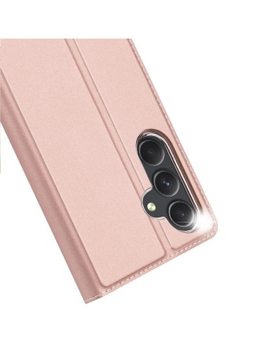 DUX DUCIS Skin Pro - Coque à rabat pour Samsung Galaxy S24 Plus rose