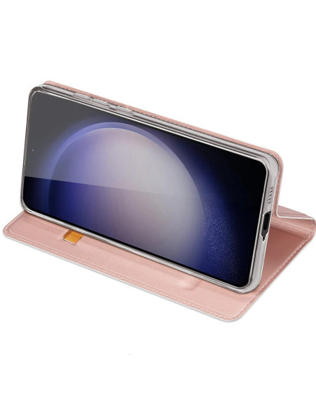 DUX DUCIS Skin Pro - Coque à rabat pour Samsung Galaxy S24 Plus rose
