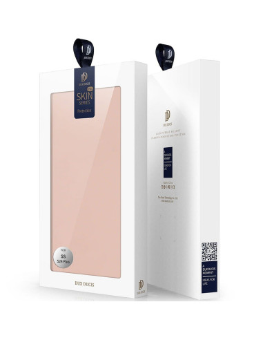 DUX DUCIS Skin Pro - Coque à rabat pour Samsung Galaxy S24 Plus rose