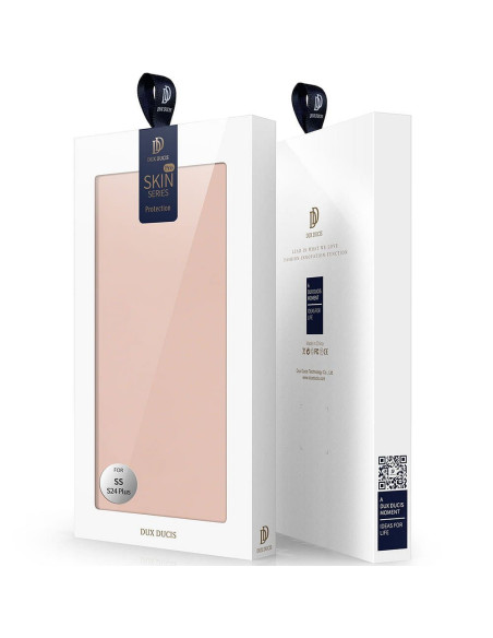 DUX DUCIS Skin Pro - Coque à rabat pour Samsung Galaxy S24 Plus rose