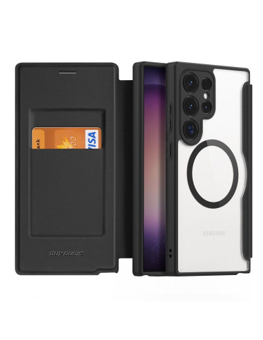 DUX DUCIS Skin X Pro - Coque compatible MagSafe pour Samsung S24 noir