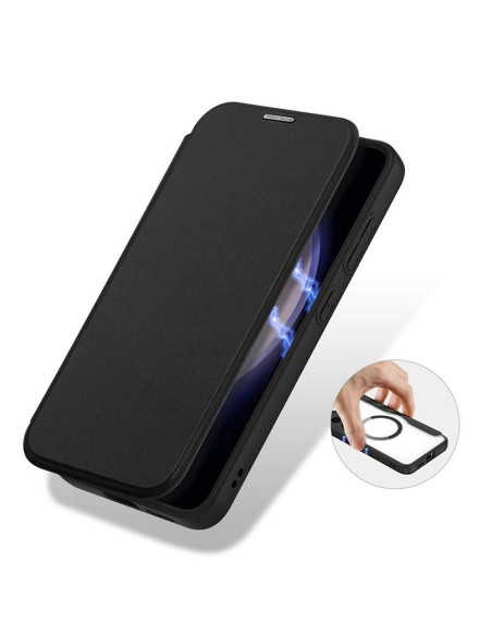 DUX DUCIS Skin X Pro - Coque compatible MagSafe pour Samsung S24 Plus noir