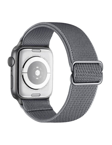 DUX DUCIS Mixture Pro - bracelet tressé pour Apple Watch 42/44/45/49mm gris