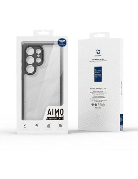 DUX DUCIS Aimo - Case blindée pour Samsung Galaxy S24 Ultra noir