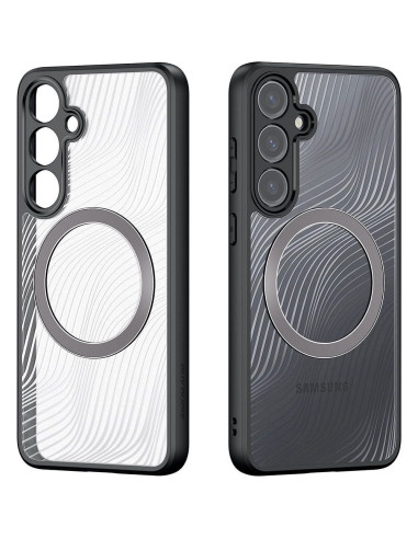 DUX DUCIS Aimo Mag - Case blindée compatible MagSafe pour Samsung Galaxy S24 Plus noir