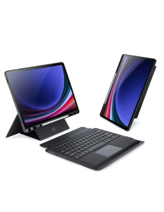 DUX DUCIS DK - Case pliante avec clavier sans fil pour Samsung Tab S9 Plus noir