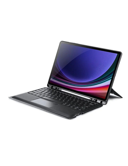 DUX DUCIS DK - Case pliante avec clavier sans fil pour Samsung Tab S9 Plus noir