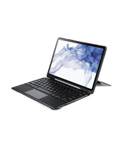 DUX DUCIS DK - Case pliante avec clavier sans fil pour Samsung Tab S8 (X700/X706)/S7 (T870/T875/T876B) noir