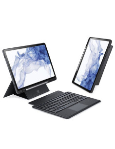 DUX DUCIS DK - Case pliante avec clavier sans fil pour Samsung Tab S8 (X700/X706)/S7 (T870/T875/T876B) noir 2