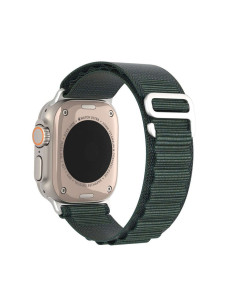 DUX DUCIS GS - Bracelet en nylon pour Apple Watch 42/44/45/49mm vert olive 2