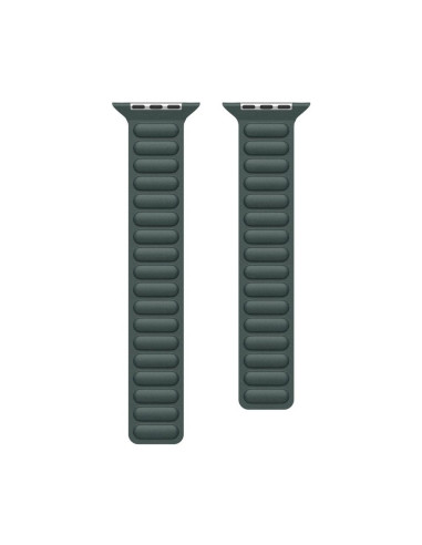 DUX DUCIS BL - Bracelet magnétique cranté pour Apple Watch 42/44/45mm vert
