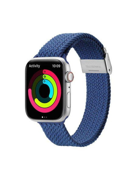 DUX DUCIS Mixture Pro - bracelet tressé pour Apple Watch 38/40/41mm bleu