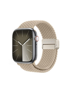 DUX DUCIS MIXTURE PRO Bracelet tressé pour Apple Watch 38 / 40 / 41 mm beige