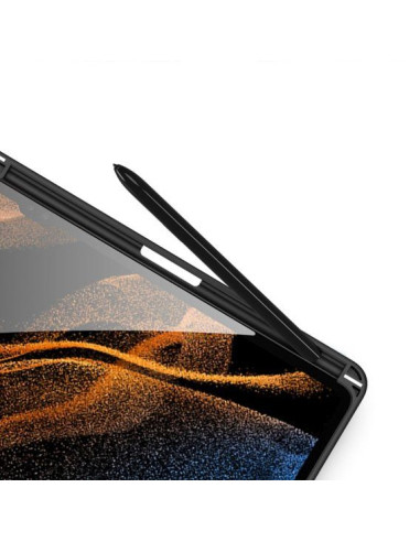 DUX DUCIS Toby - Case intelligente avec porte-stylet pour Samsung Tab S9 Ultra noir