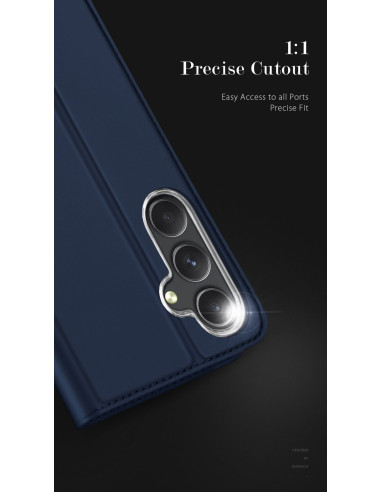 DUX DUCIS Skin Pro - Coque pour Samsung Galaxy S23 FE bleu