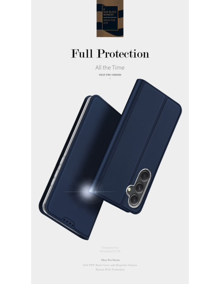 DUX DUCIS Skin Pro - Coque pour Samsung Galaxy S23 FE bleu
